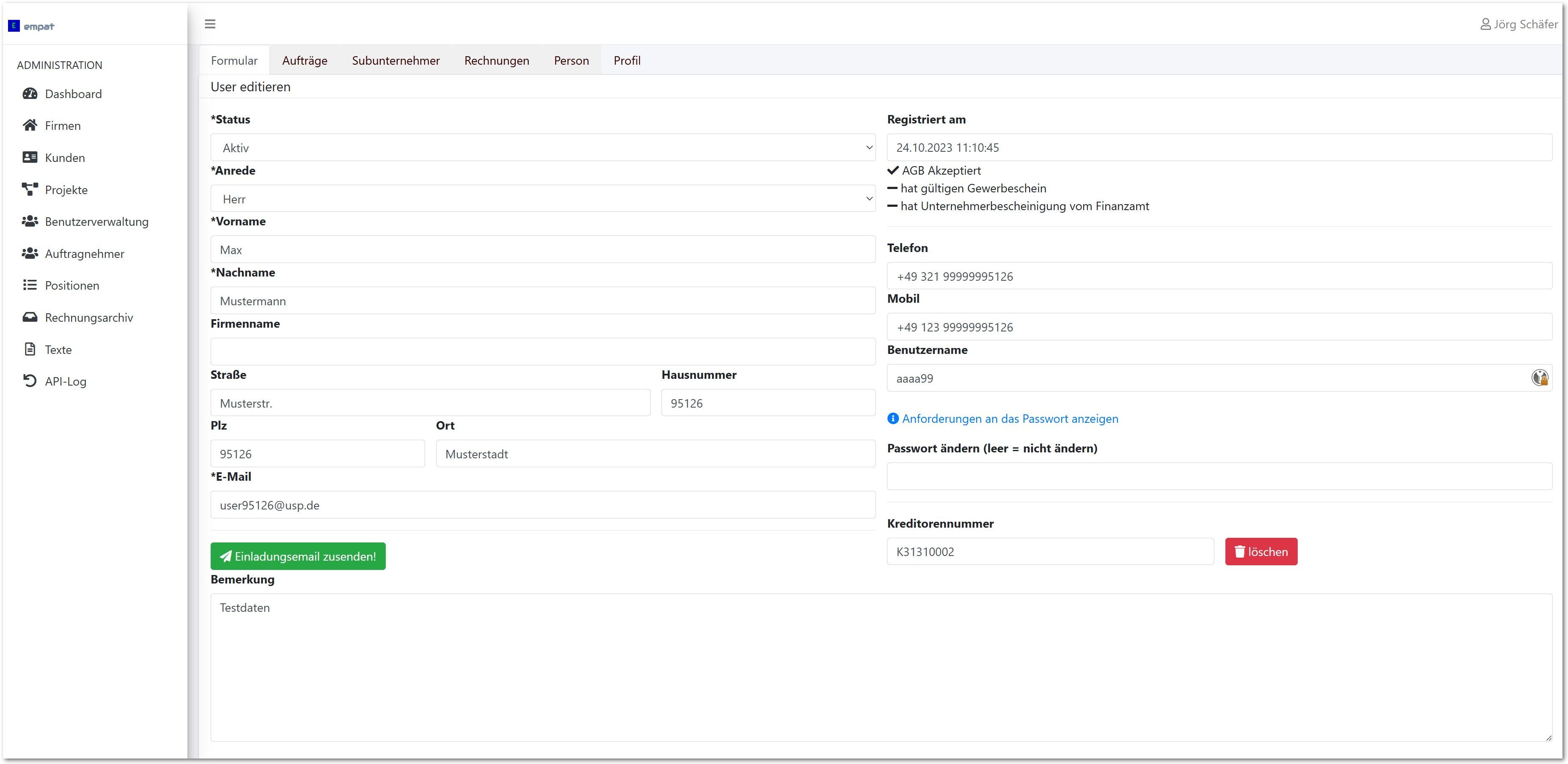 Abrechnungsplattform