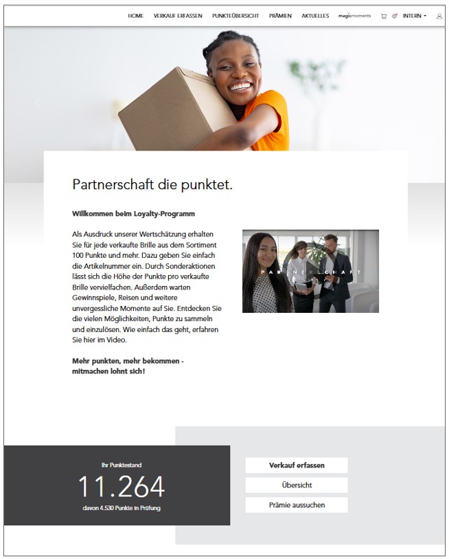 digitale Loyalty-Plattform